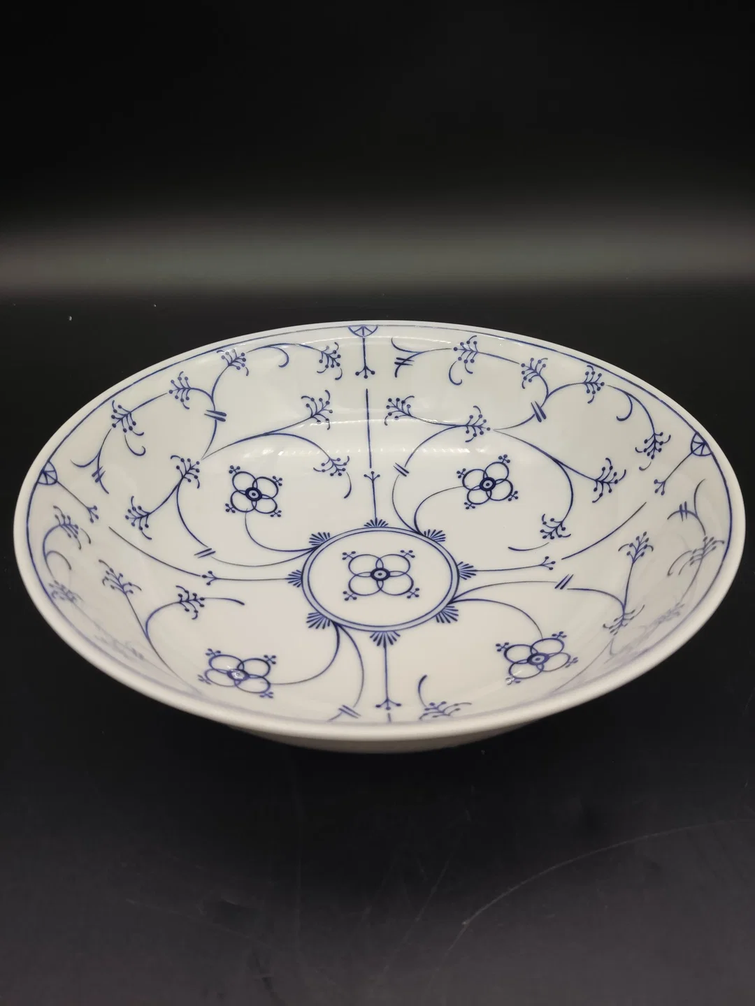 9 teiliges Service / Form Marienbad Ingres Weiss / Indisch Blau / Strohblume  – Bild 8