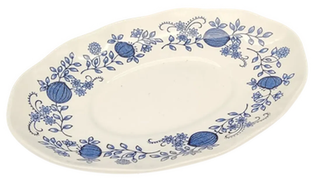 Blue Onion Beilagenplatte oval - Bild 1