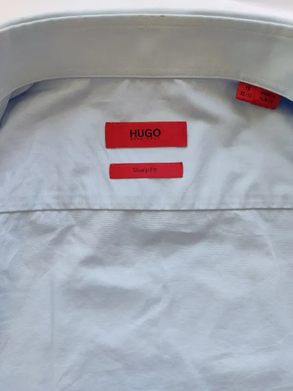 Hugo Boss Herren Hemd, blau - Gr. S  – Bild 4