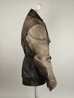 Herren Motorrad Lederjacke Echtleder Größe 54 | Biker-Chic – Vorschau 6