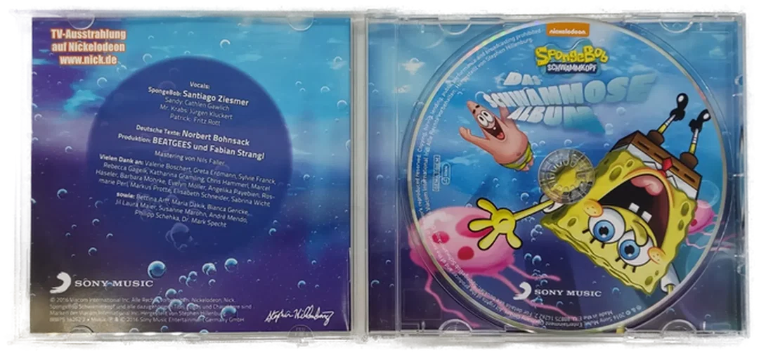 CD Spongebob Schwammkopf "Das schwammose Album" – Bild 3