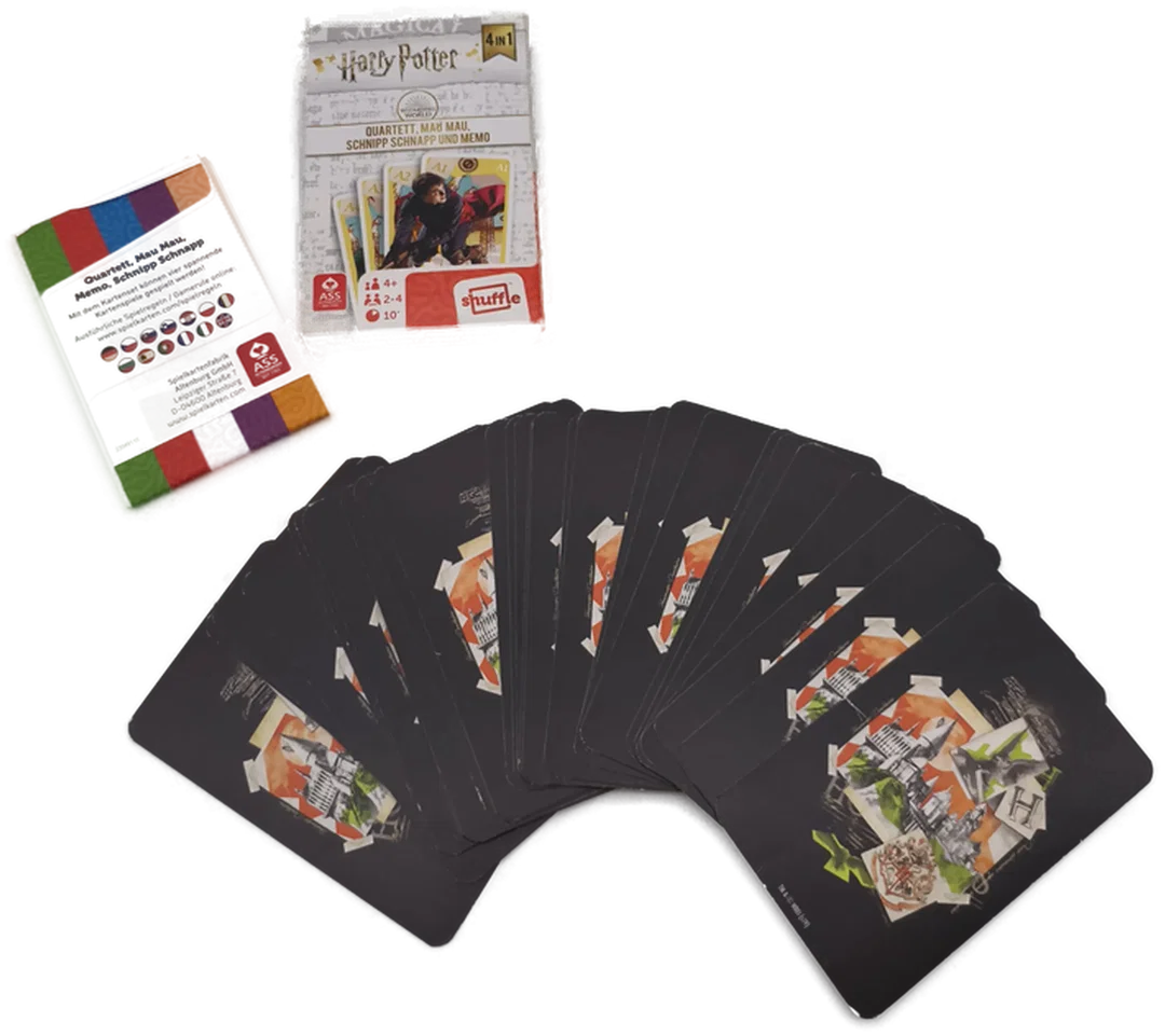 ASS, Kartenspiel "Harry Potter" 4 in 1 – Bild 2