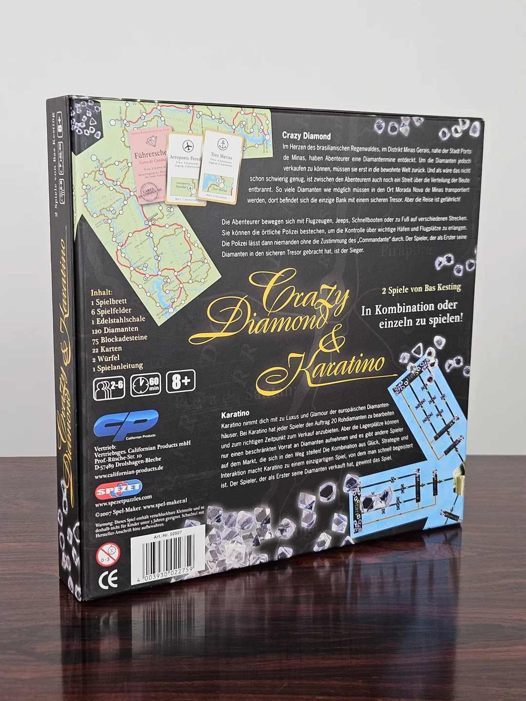 Crazy Diamond & Karatino - Gesellschaftsspiel - California Product  – Bild 2
