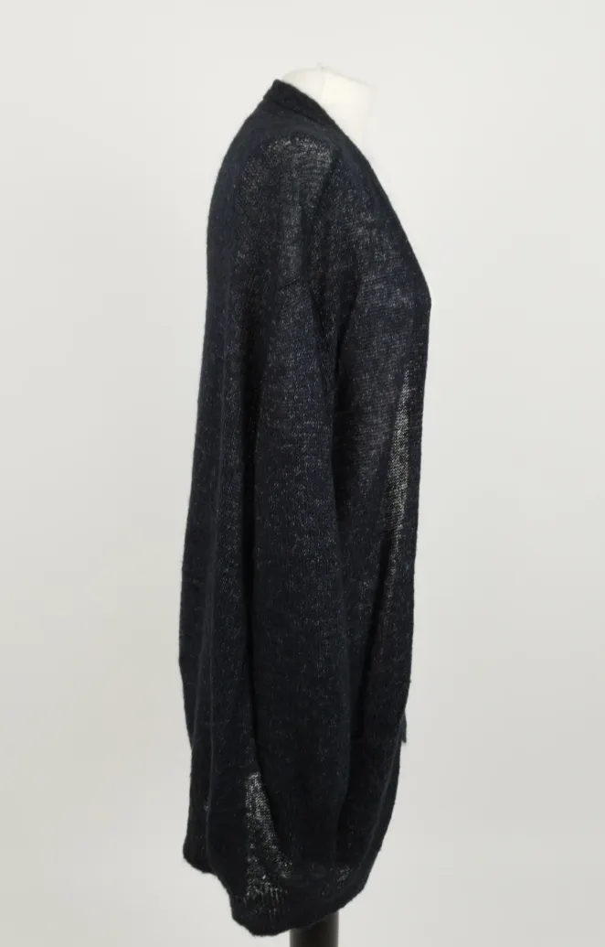 Opus Strick-Cardigan Blau - 38, 40% Polyacryl, 30% Nylon, 30% Mohair – Bild 2