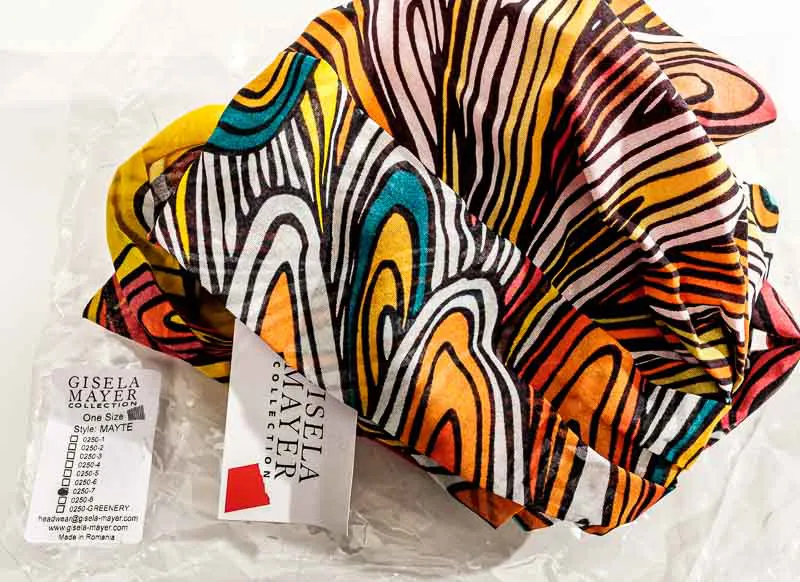 Gisela Mayer Collection Turban "Mayte" Print – Bild 2