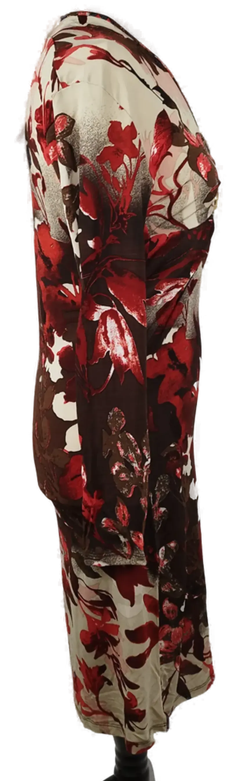 Roberto Cavalli Midikleid mit Schlangenschmuck - L, 94% Viskose, 6% Elasthan – Bild 2