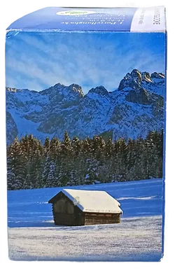 Weihnachtsglocke Porzellan weiß & bedruckt (OVP) - Bild 4