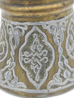 Islamische Messing Dallah Kaffekanne mit arabischer Kalligraphie | Orientalischer Schatz - Bild 14