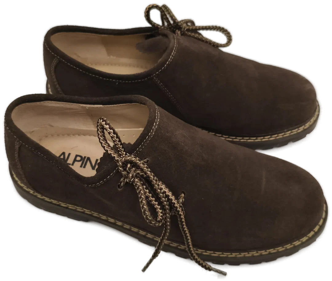 Alpin de Luxe, Trachtenschuhe Herren, Gr. 43, Haferlschuhe - Bild 1