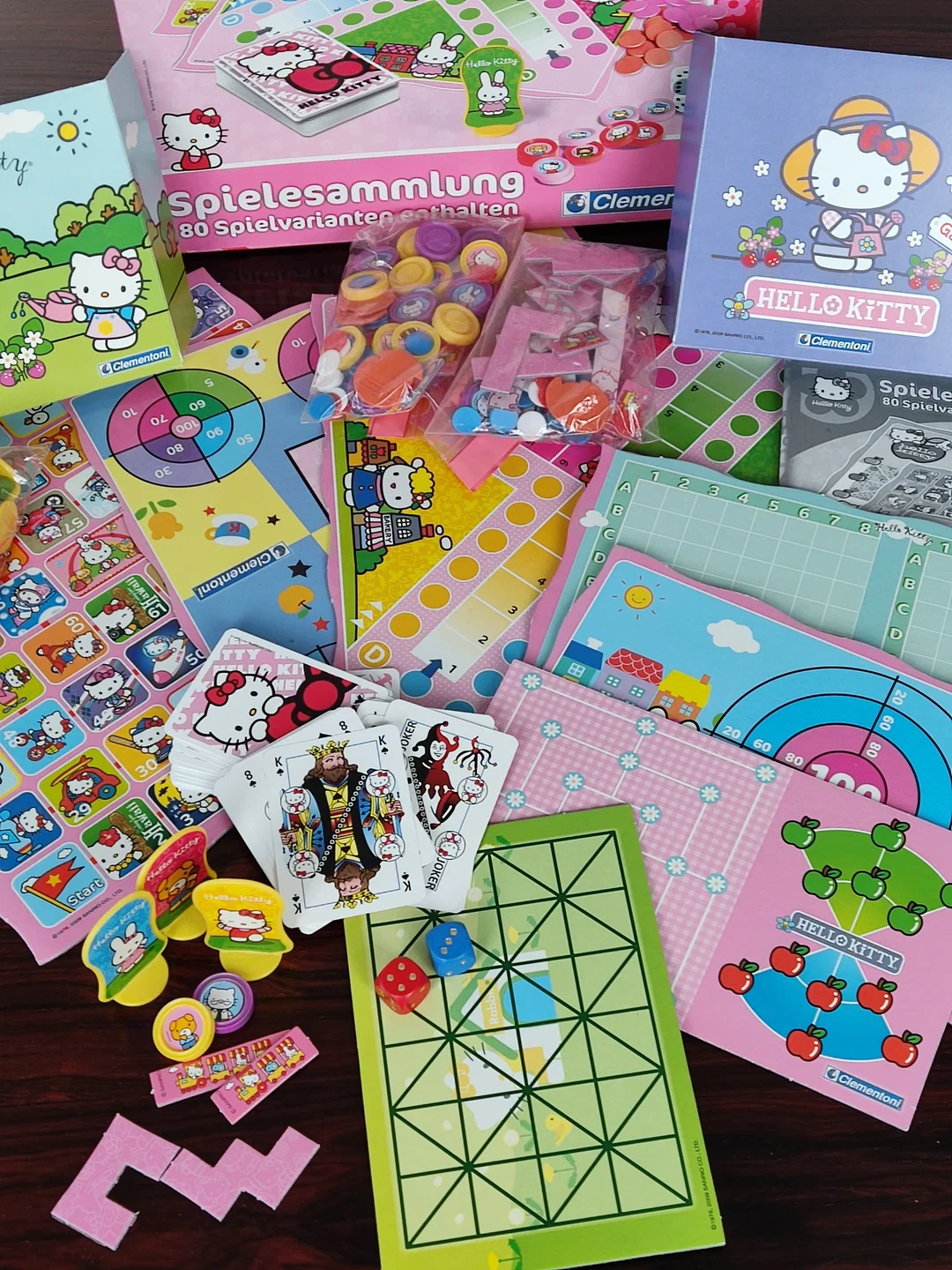Hello Kitty Spielesammlung - Gesellschaftsspiele - Clementoni – Bild 6