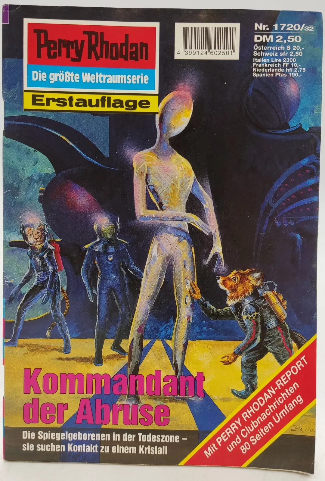Romanheft Perry Rhodan Kommandant der Abruse Erstauflage Nr.1720 - Bild 2
