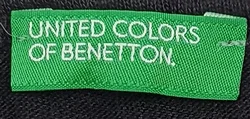 United Colors of Benetton Kindertop schwarz Gr. L/G  - Bild 3