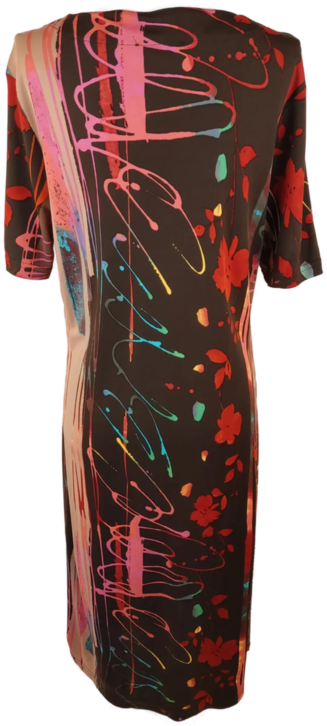 FLAMM Midikleid bunt gemuster - XL/42 – Bild 2