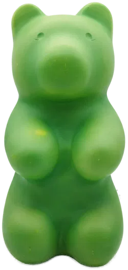 Verspielt leuchtende Gummibärchen-Lampe in Grün - Deko mit Charakter - Bild 4