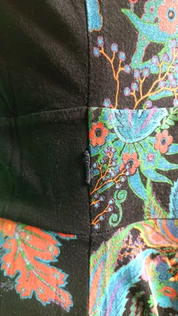 Desigual Damen Midikleid schwarz geblümt Gr. M - Bild 3