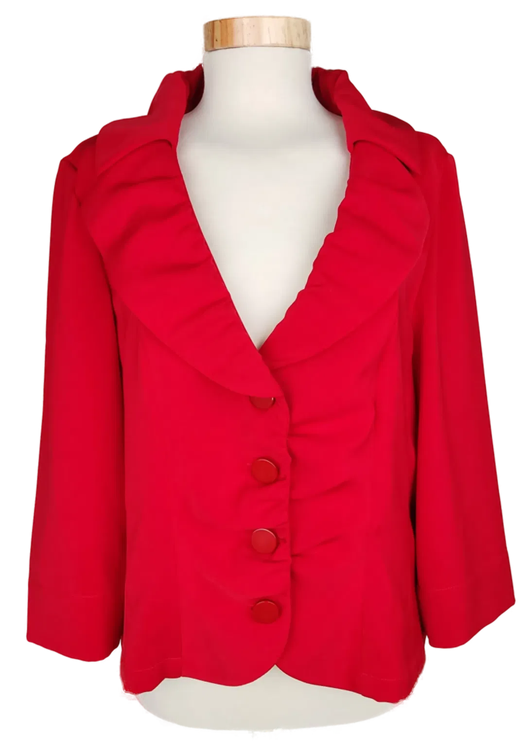 Ashley Brooke Damen Blusenblazer rot - M/40 - Bild 1