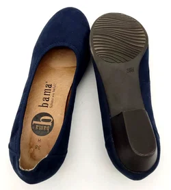 Bama Damen Ballerinas blau - Gr. 38H - Bild 4