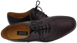 Bally Herrenhalbschuhe bordeaux - Gr. 8 - Bild 4