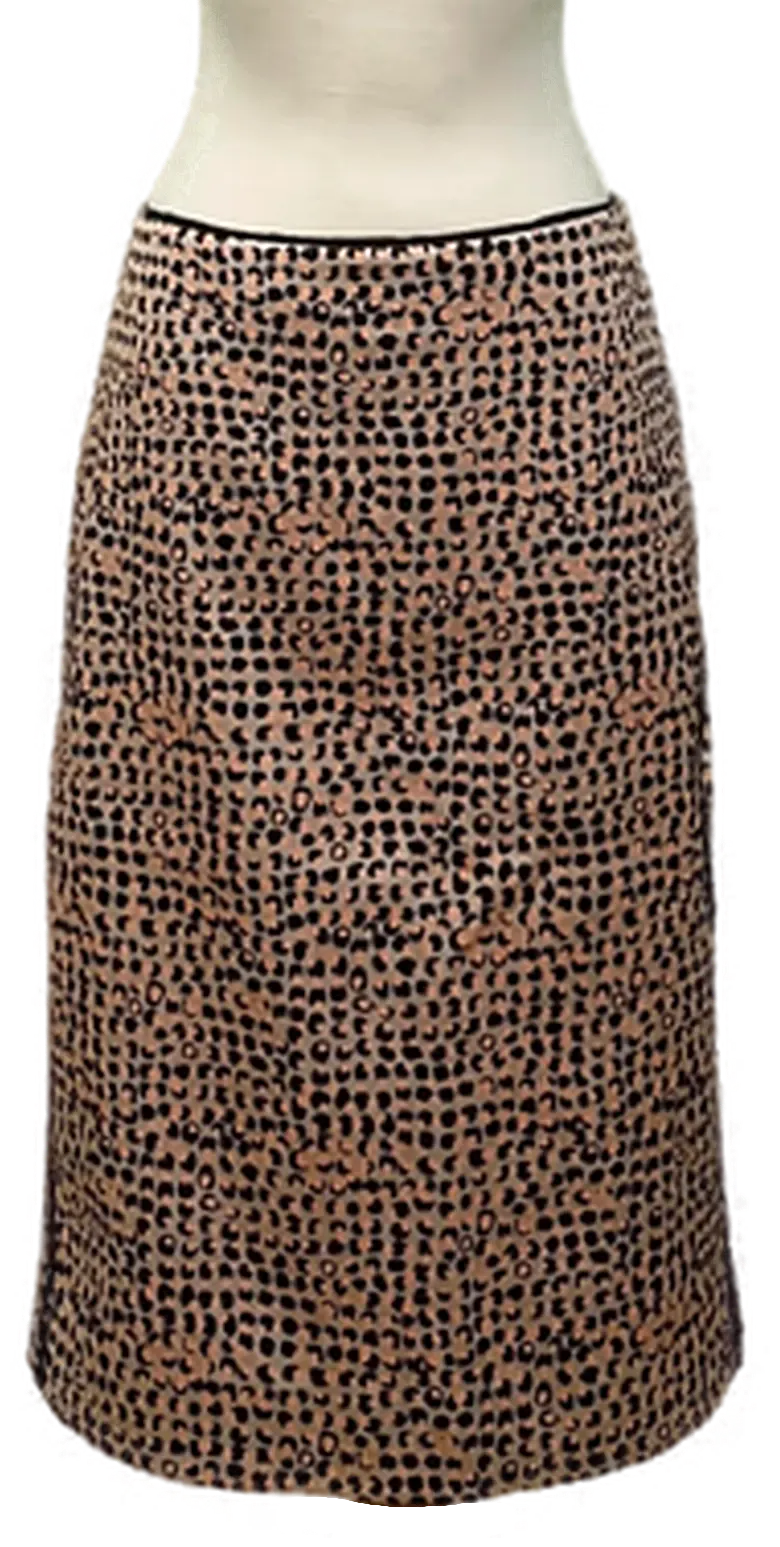 Marc Cain Damen Midirock mehrfarbig gepunktet Gr. XL - Bild 4