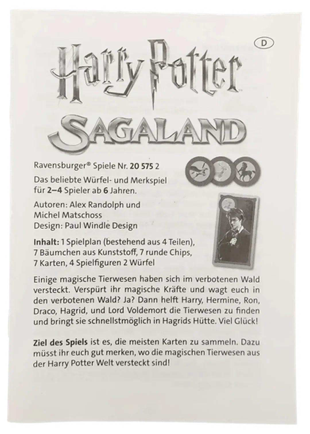 Ravensburger Wizarding World Harry Potter Sagaland Brettspiel – Bild 7