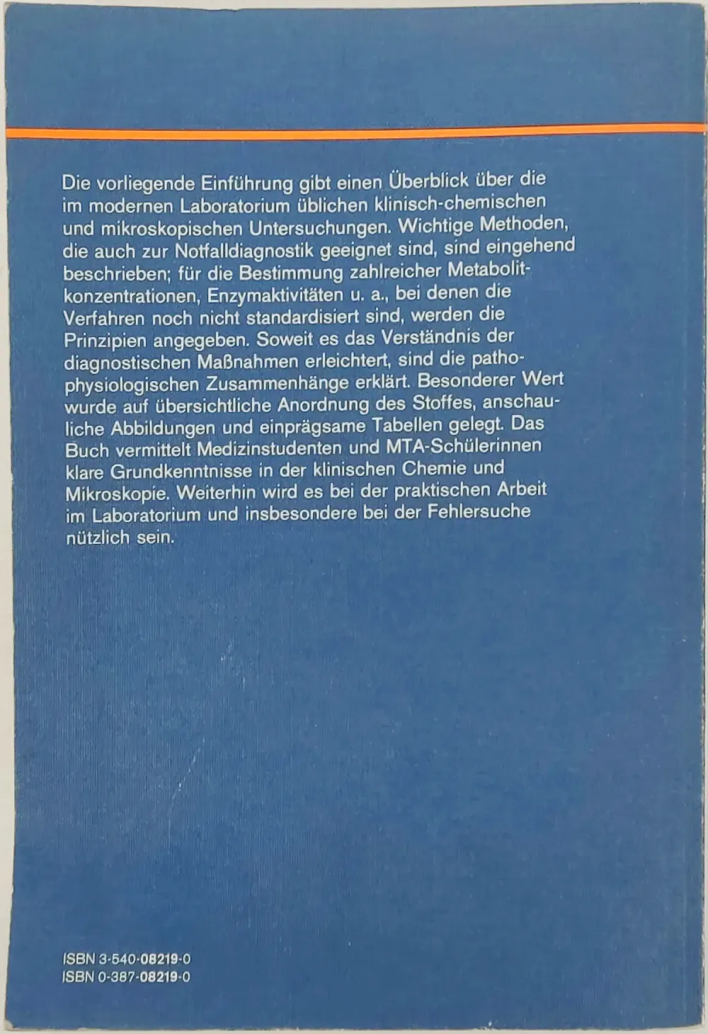 Buch "Klinische Chemie und Mikroskopie" von Wirnt Rick – Bild 2