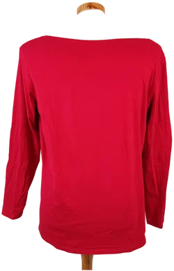 PRIMARK Herren Langarmshirt rot - 2XL 50/52 - Bild 3
