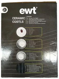 ewt CERAMIC C120TLS - Keramik Heizlüfter (OVP) - Bild 2