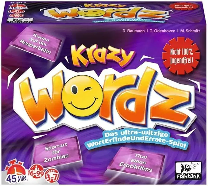 Spiel Krazy Wordz Erwachsenen-Edition Das ultra-witzige WortErfindungsUndErrateSpiel - Bild 4