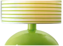 LIKEA Ysby Tischlampe – Glas – Grün – 1990er Jahre – 45 cm - Bild 2