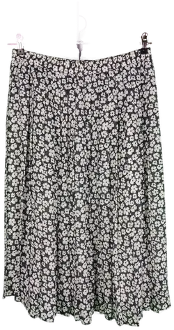 Frankenwälder Damen Rock dunkelblau/weiß geblümt - XL/42/44 - Bild 2