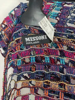 Missoni Damen Schal bunt - 180 x 50cm - Bild 4
