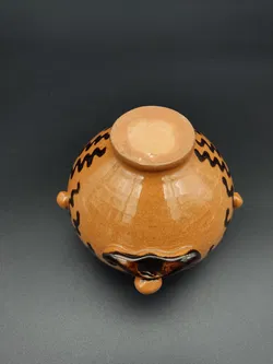 Keramikbehälter / Mann mit Hut - Bild 5