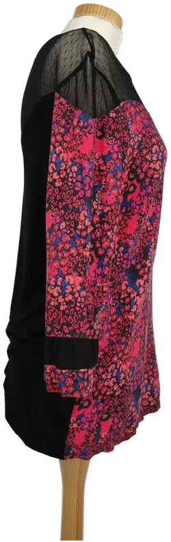 Promod Damenbluse schwarz mit Blumenmuster - L/40 - Bild 3