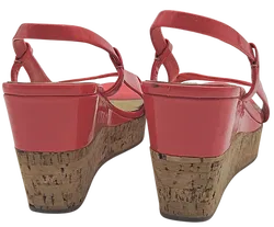 Miu Miu Damen Plateau Sandalen, pink/braun - Gr. 37,5 - Made in Italy - Bild 4