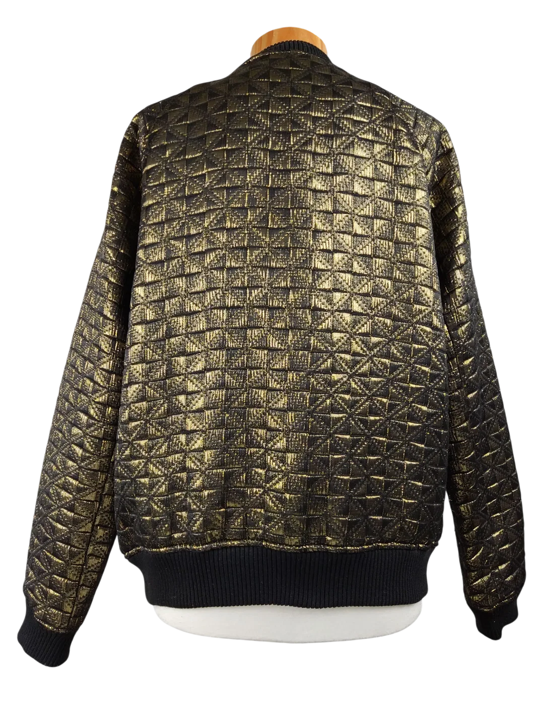 Denim Co Damen Jacke, gold/schwarz - Gr. L/40 – Bild 2