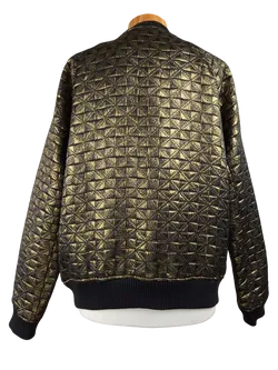 Denim Co Damen Jacke, gold/schwarz - Gr. L/40 - Bild 2