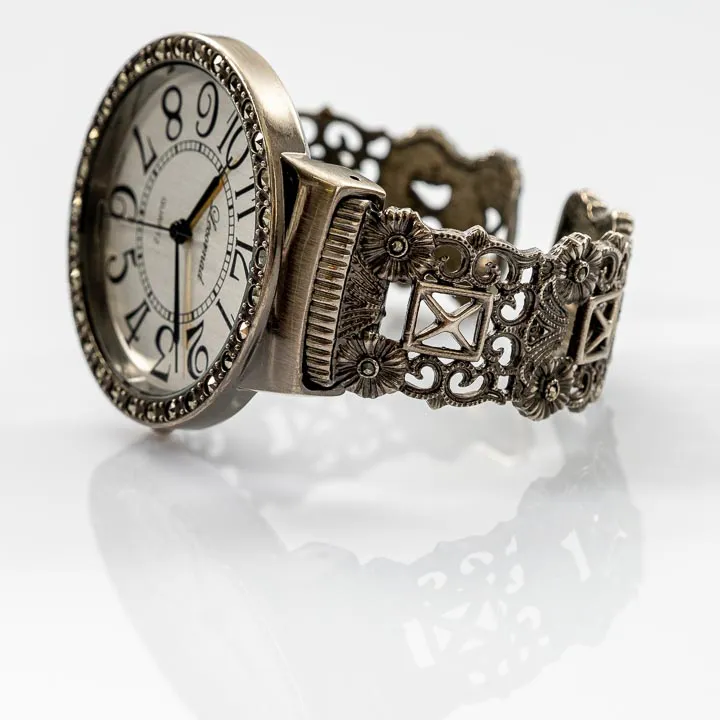 Lecornad Armbanduhr Damen Vintage-Mittelalter-Style – Bild 3
