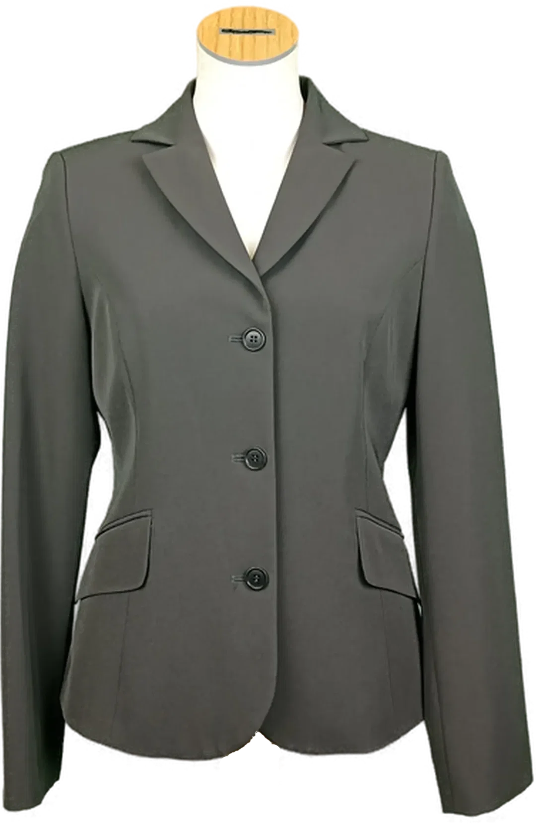 United Colors of Benetton Damenblazer grau/schwarz Gr. S – Bild 1