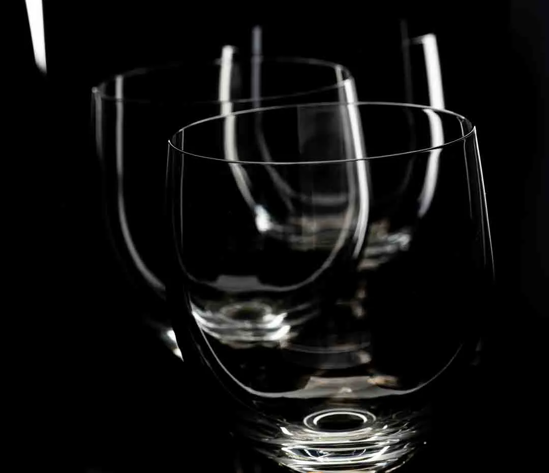 Finest Pewterware Weingläser mit Zinn-Weinlaubfuß, 6er-Set – Bild 5