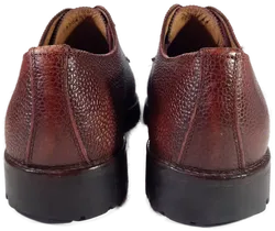 Italienische Herren Schnürschuhe rotbraun - Gr. 40 IT - Bild 5