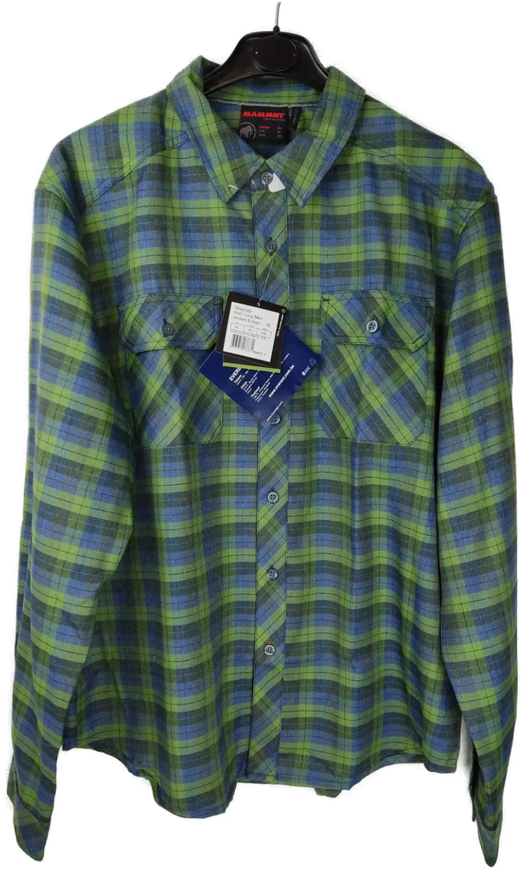 Outdoor-Hemd Mammut XL Mischfaser | Ungetragenes Unikat - Bild 4