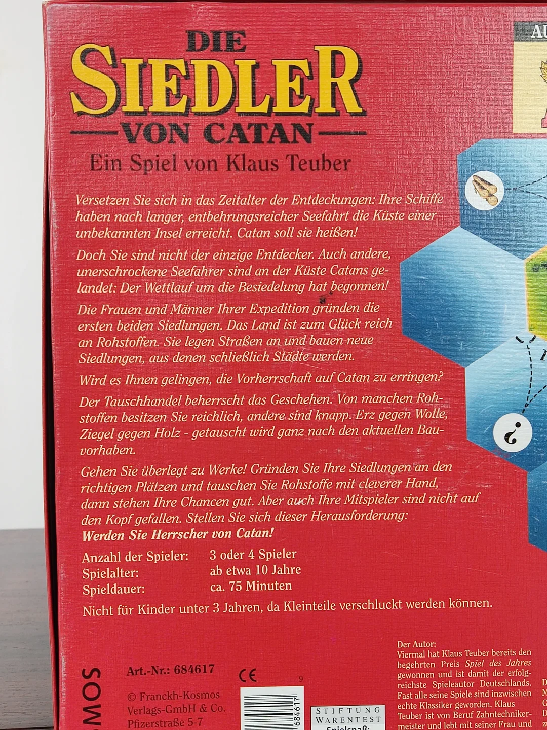 DIE SIEDLER VON CATAN (1995) - Gesellschaftsspiel - KOSMOS – Bild 3
