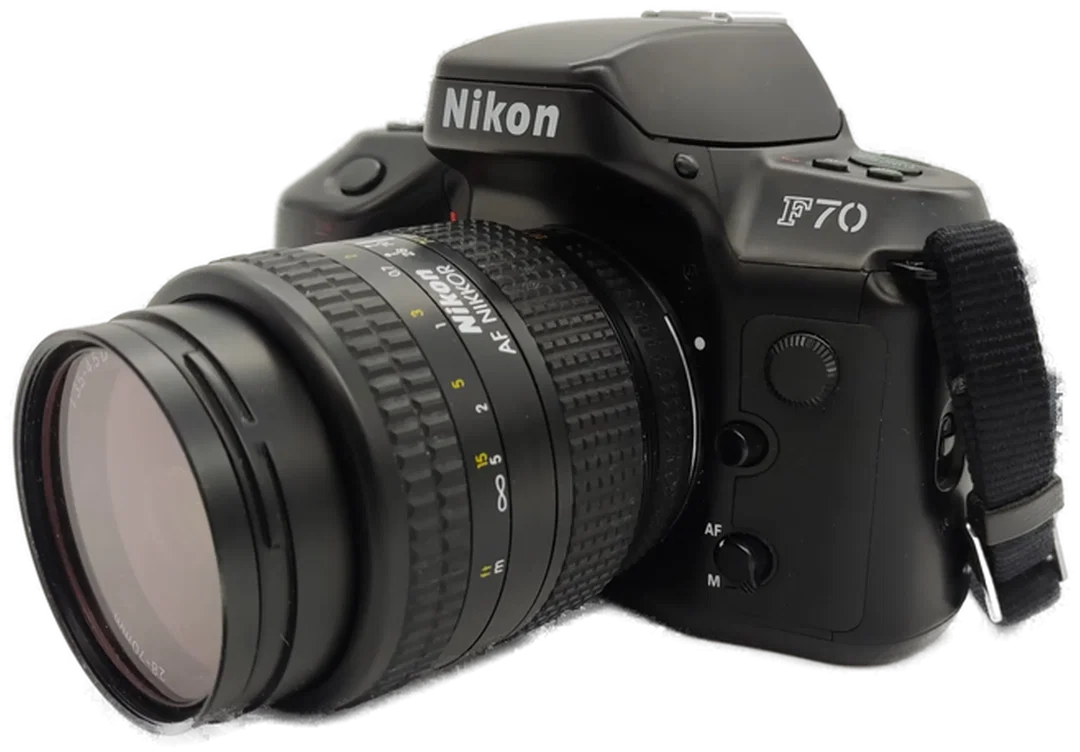 Nikon F70 Spiegelreflexkamera analog mit AF Nikkor 3,5-4,5/ 28-70 mm – Bild 4