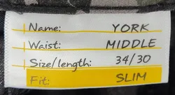 Street One Damenhose, camouflage/grau - Gr. 34 - Bild 4