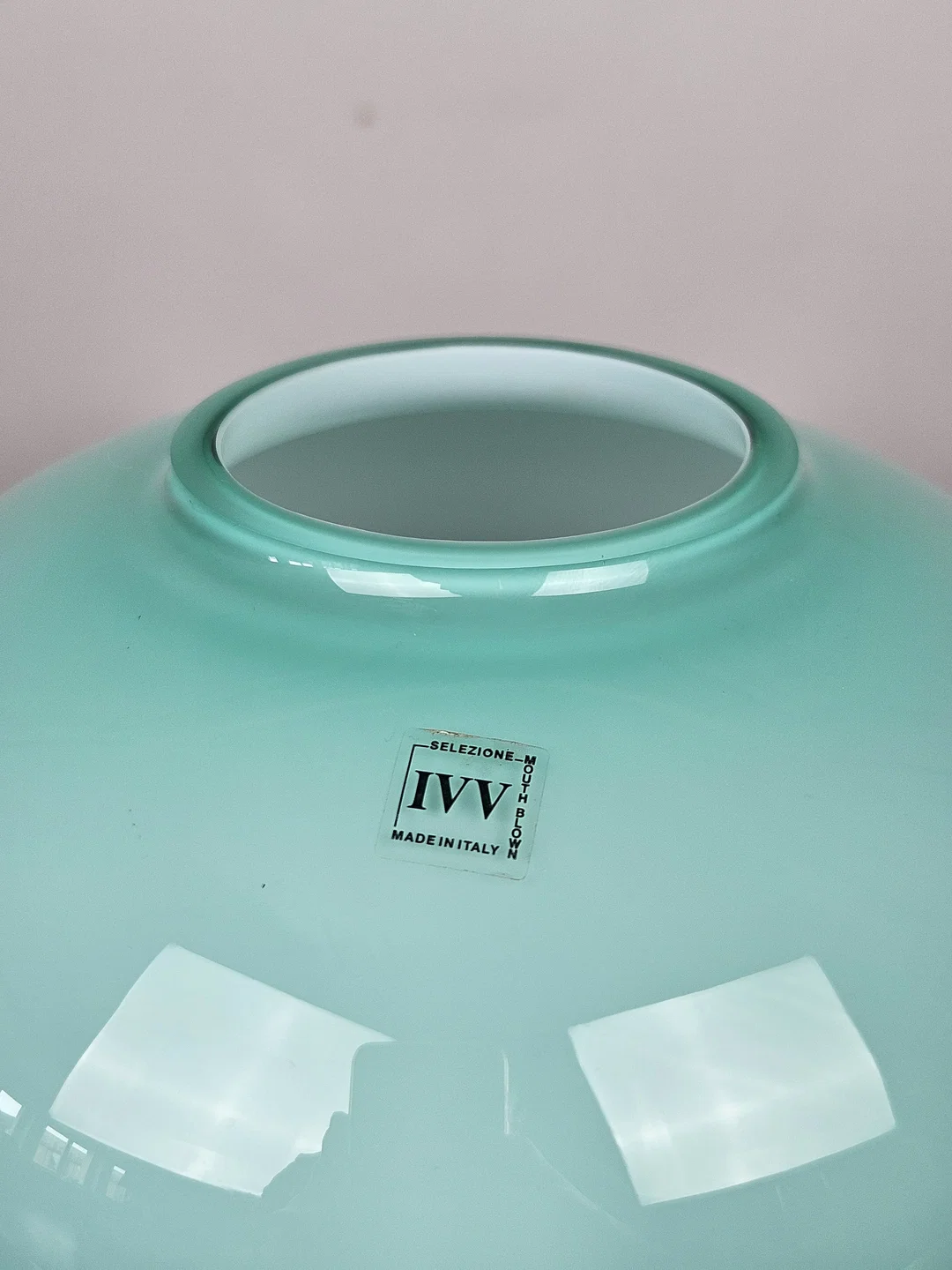Vintage Glasvase - IVV Industria Vetraria Valdarnese – Bild 7