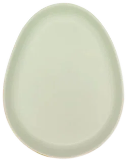 Oster Dessertteller pastellgrün mit Goldrand - Bild 2