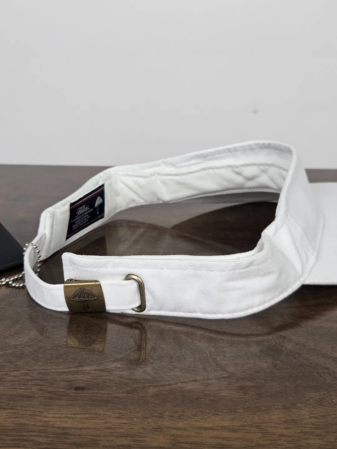Helas Visor Kappe, weiß  – Bild 4