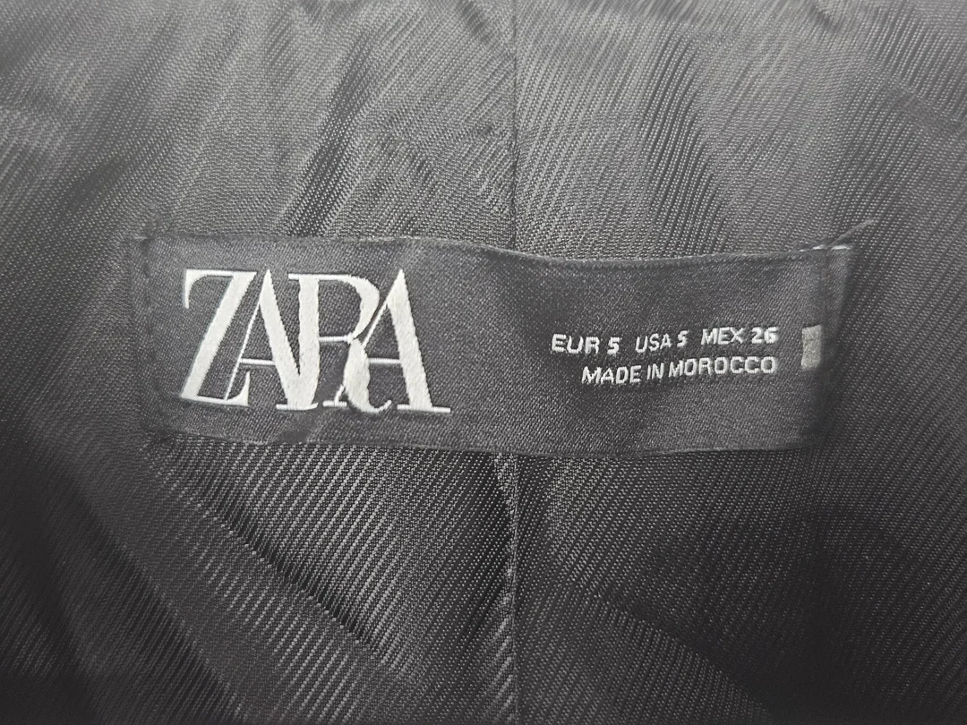 ZARA Damen Blazer, silber - Gr. S – Bild 3