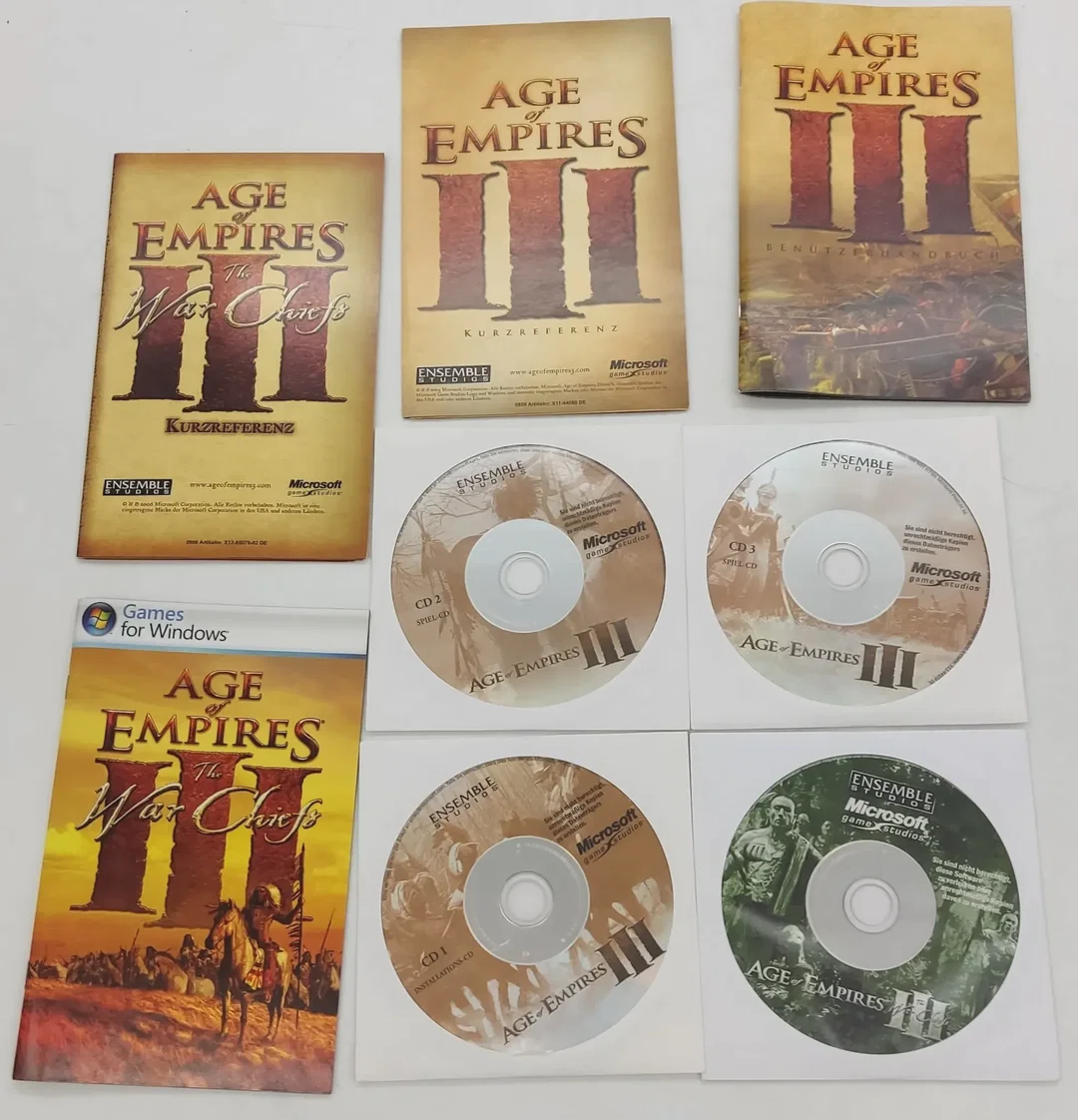 PC Game 4 CD-ROM "Age of Empires III" Gold Edition – Bild 4
