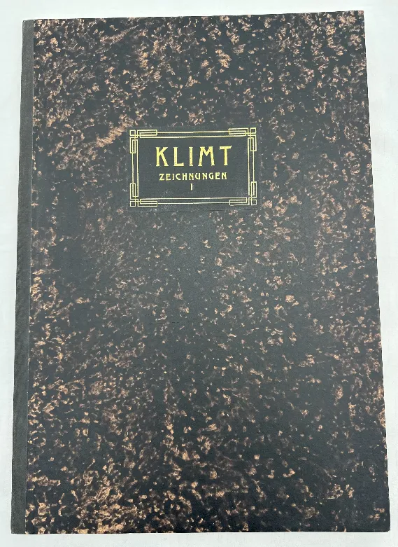 Gustav Klimt Zeichnungen 1 Sammelmappe mit Drucken 1980 – Bild 1